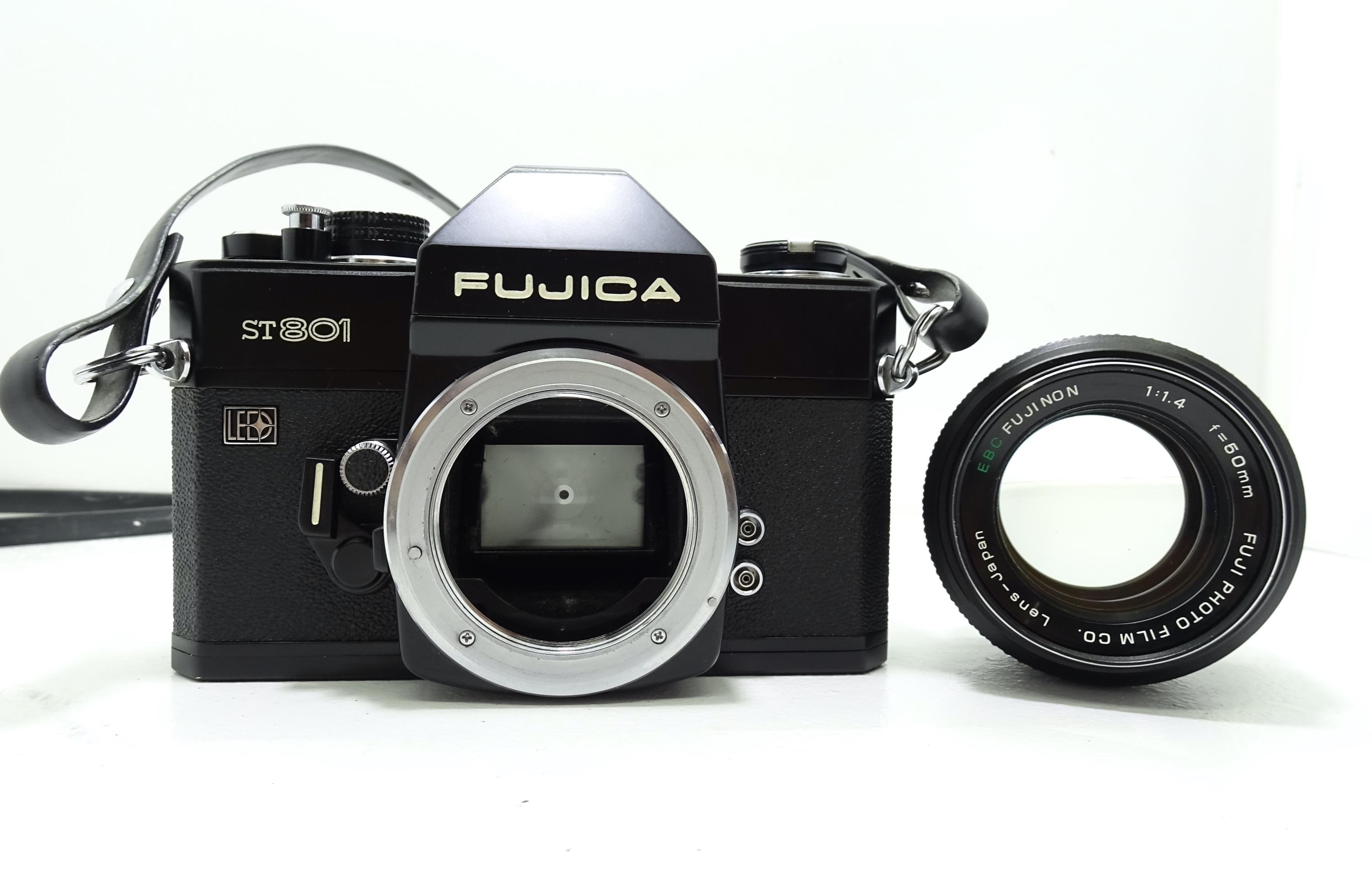 Fujifilm St801 Fujica FUJICA ST801 35mm Film Camera Black With