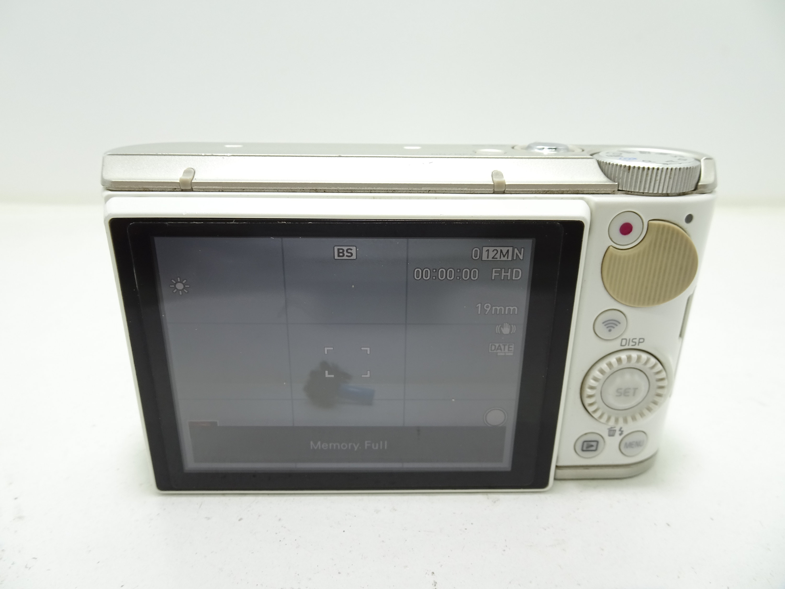 CASIO EXILIM EX-ZR4000 Compact Digital Camera - White With Battery