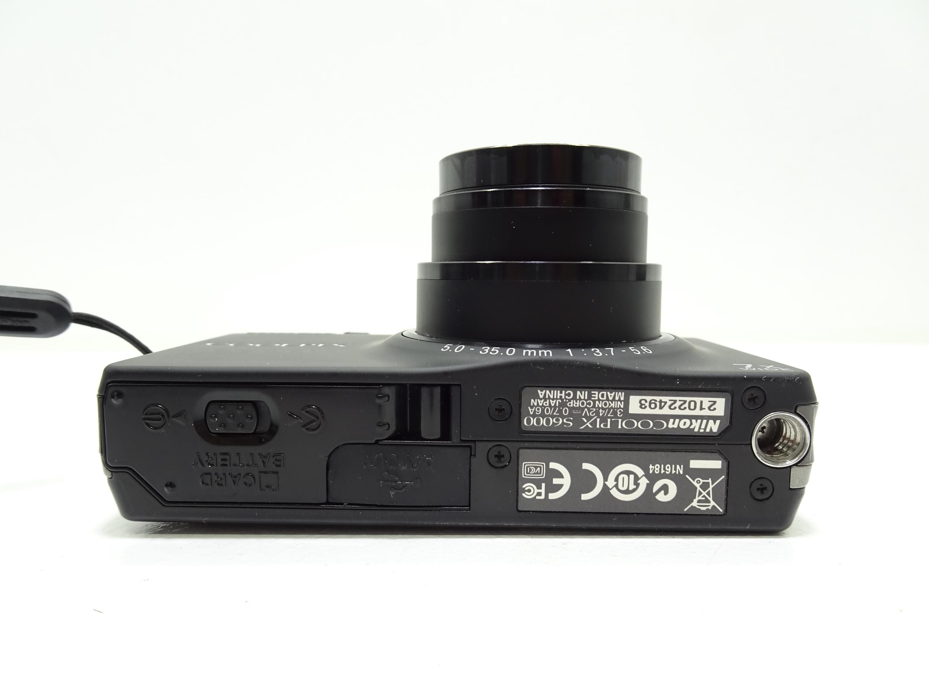 Nikon ニコン COOLPIX COOLPIX S6000 ブラック Amazon.com : Nikon Coolpix S6000 14 MP Digital Camera with 7x