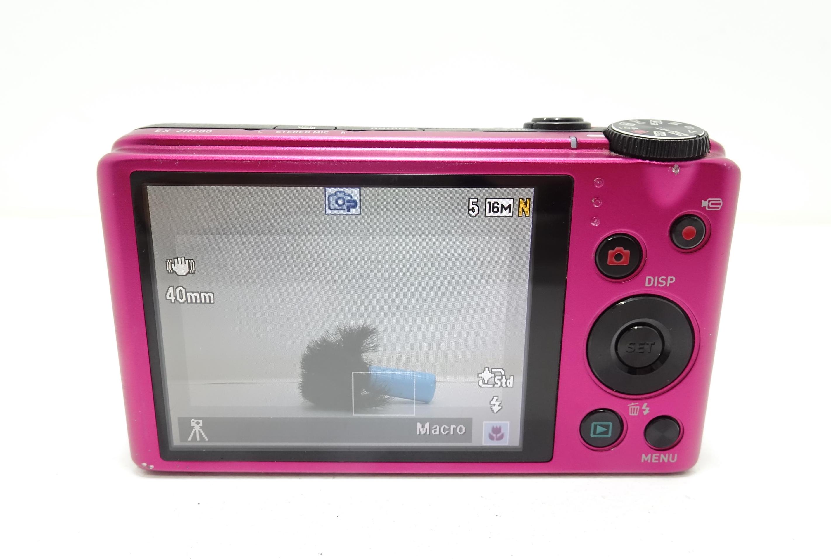CASIO EXILIM EX-ZR200 ピンク Amazon.com : Casio Exilim EX-ZR200 High Speed 16 MP, 12x