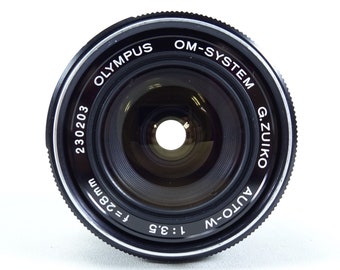 Olympus OM-SYSTEM G.zuiko Auto-w 28mm F3.5 Wide Angle MF