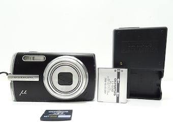 SET Olympus Fe-3010 + XD Memory Card, Charger, Case, Strap (power