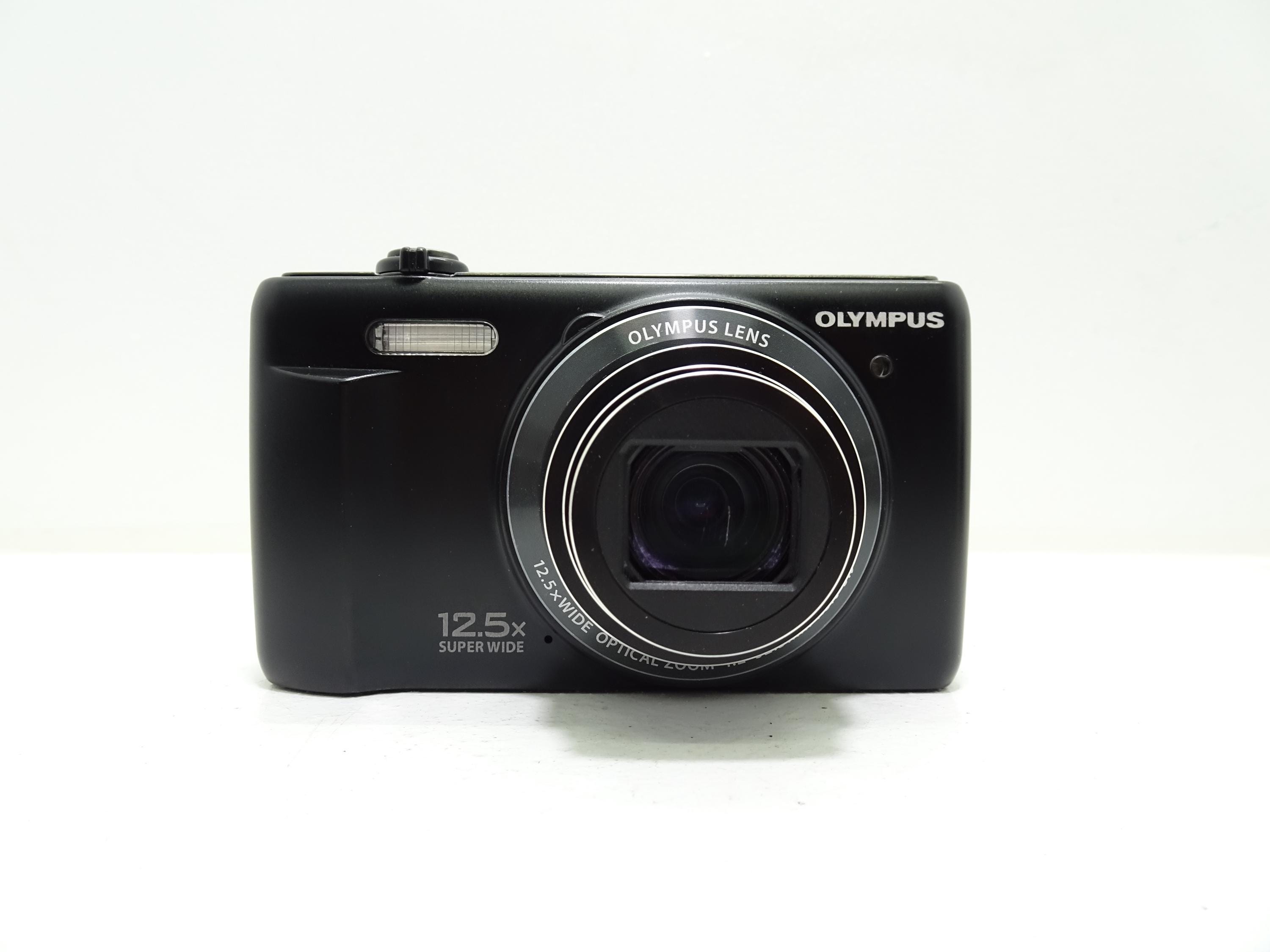 Olympus Stylus VR-370 16MP Digital Camera - Black With Box. - Etsy