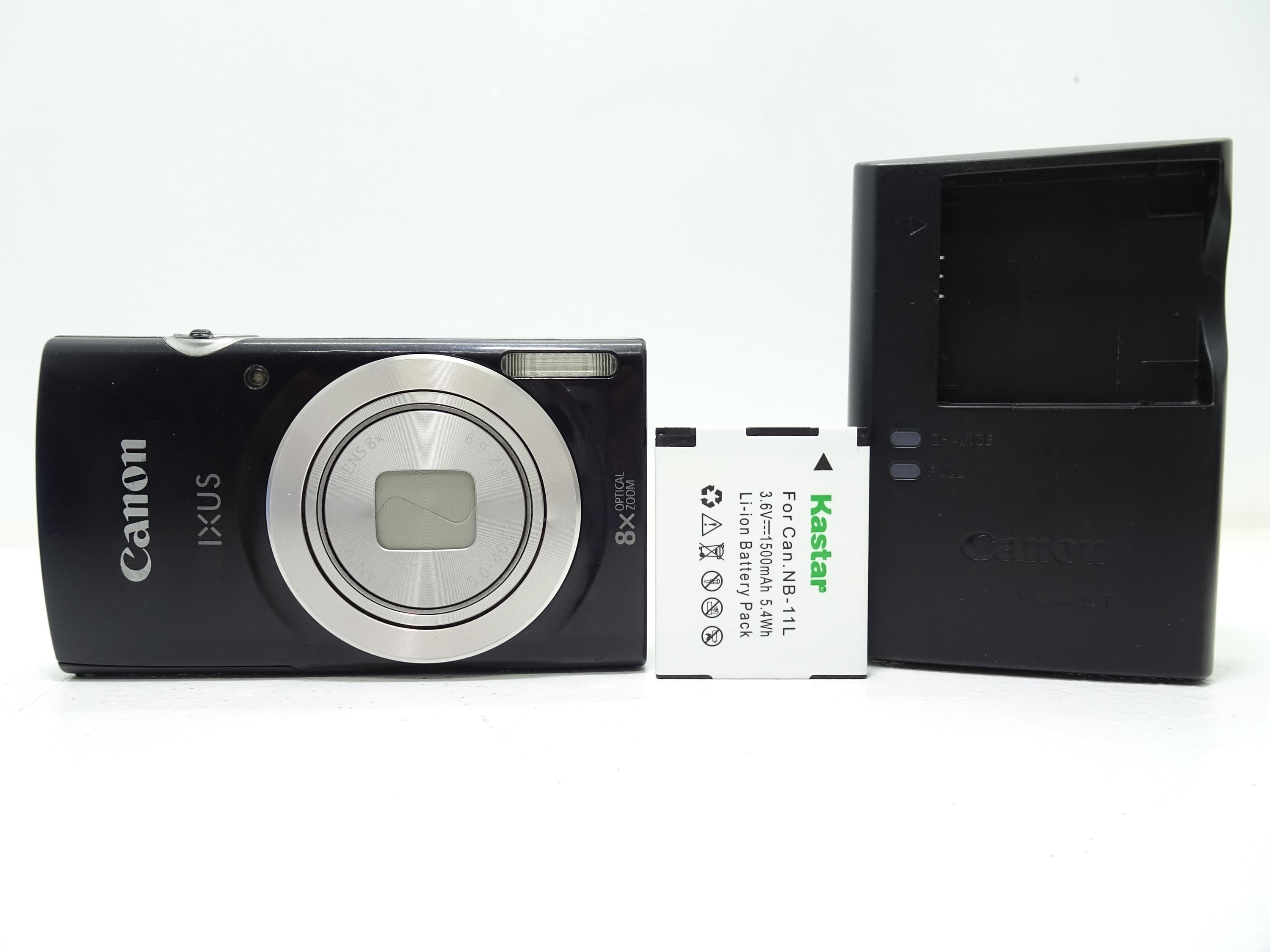 Canon IXUS 185 20MP Digital Compact Camera - Black With Battery