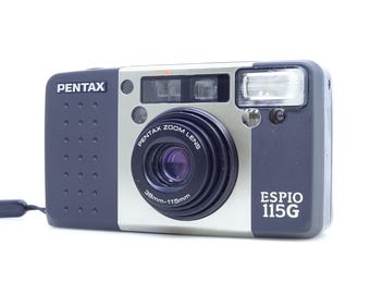 Pentax Espio 115G Point and Shoot Compact 35mm Vintage Film Camera