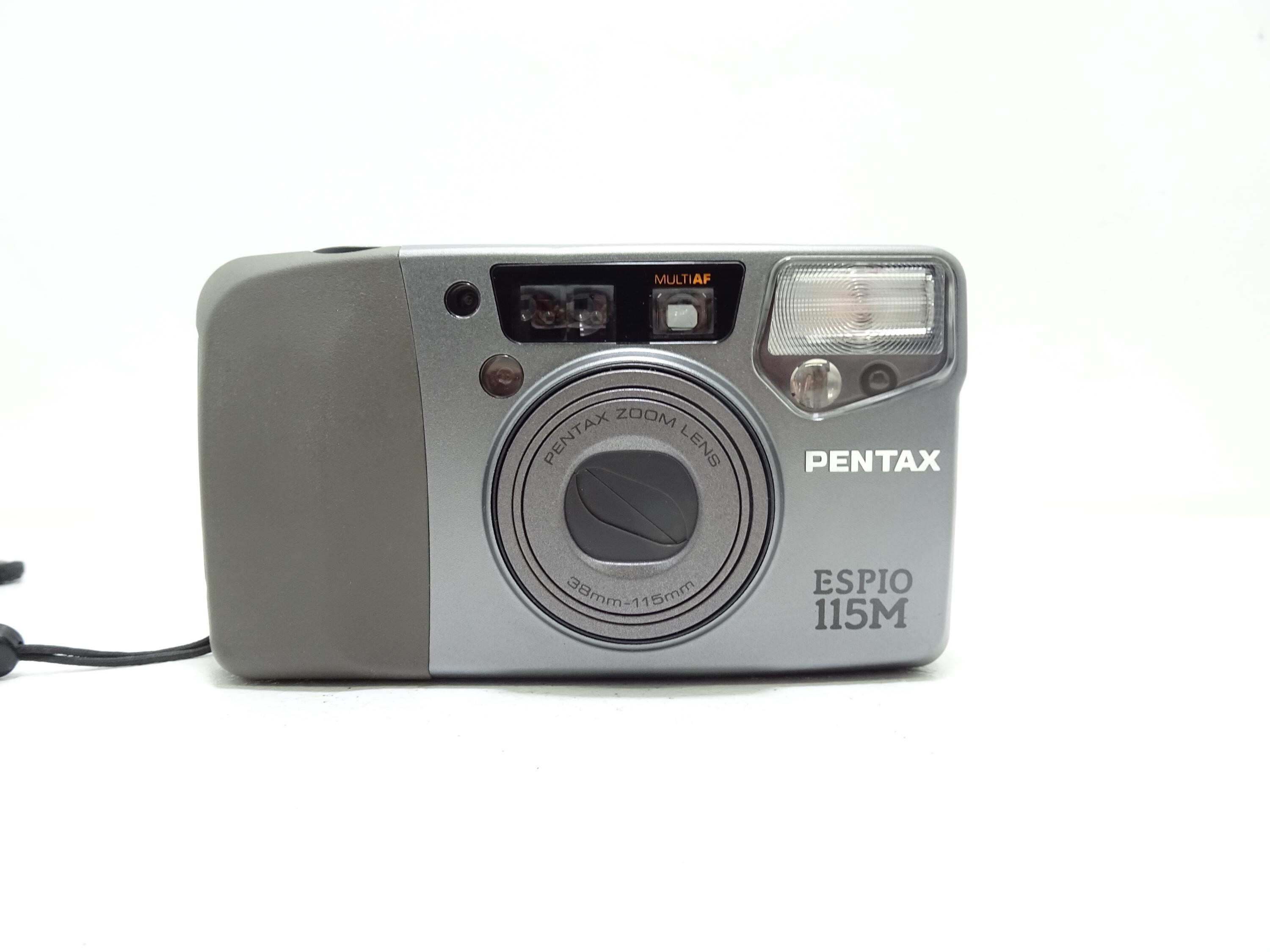 Pentax Espio 35mm Film - Point Shoot 115G Camera & 115M