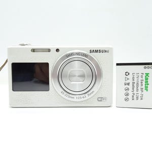 Samsung DualView DV180F 16.2MP Digital Camera with Battery.