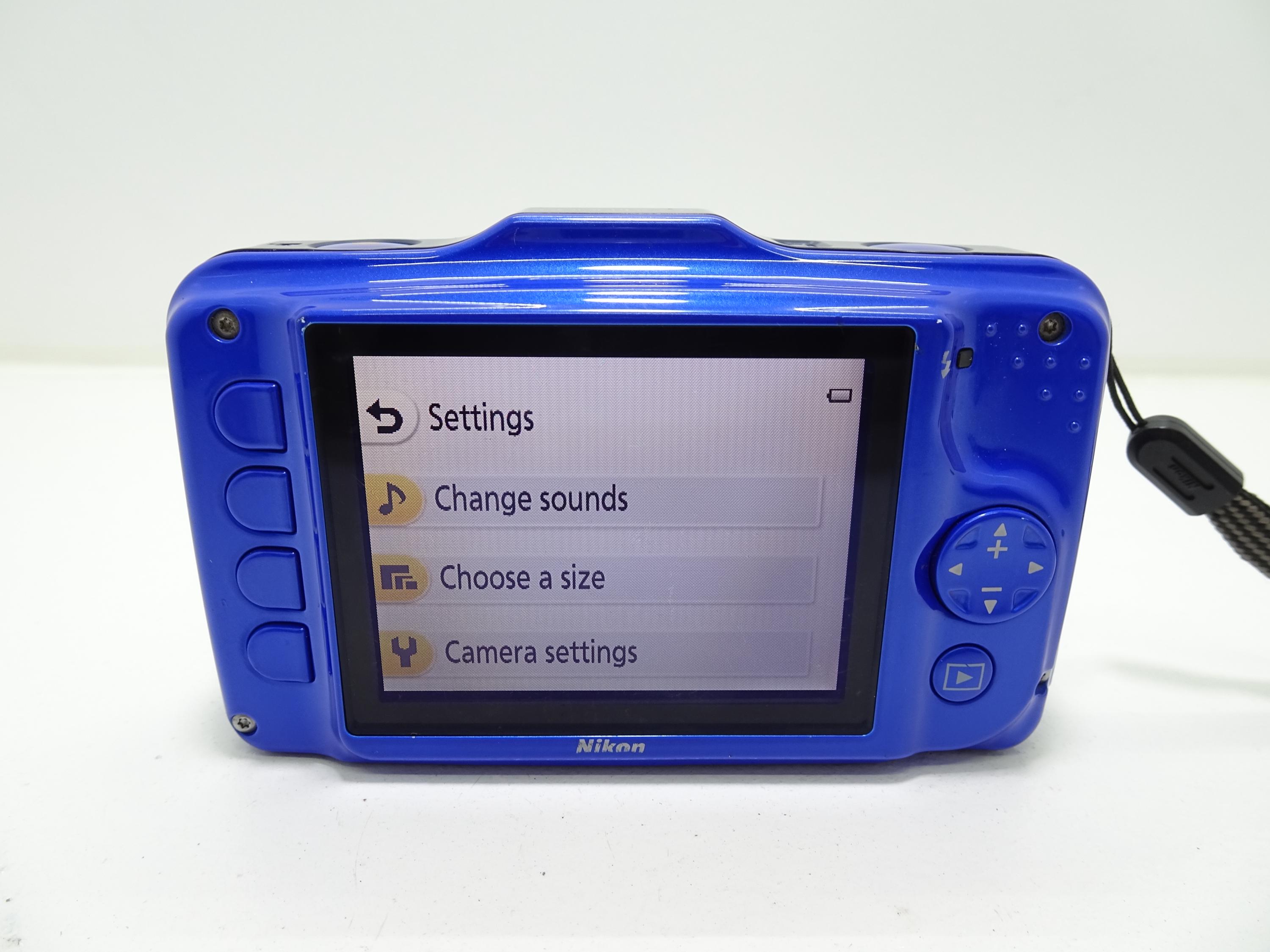 Nikon COOLPIX S31 Digital Camera Waterproof - Blue With Nikon COOLPIX S31 Digital Camera Waterproof - Blue With