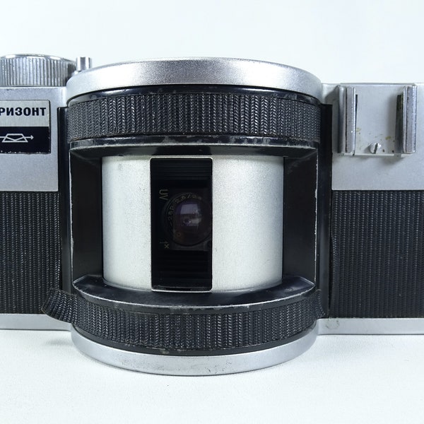 Horizon panoramic film camera 35 mm KMZ made in the USSR vintage With Case.