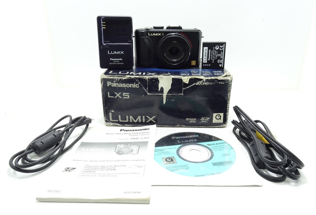 Panasonic Lumix DMC LX5 10.1MP Digital Compact Camera Boxed Panasonic Lumix DMC LX5 10.1MP Digital Compact Camera Boxed