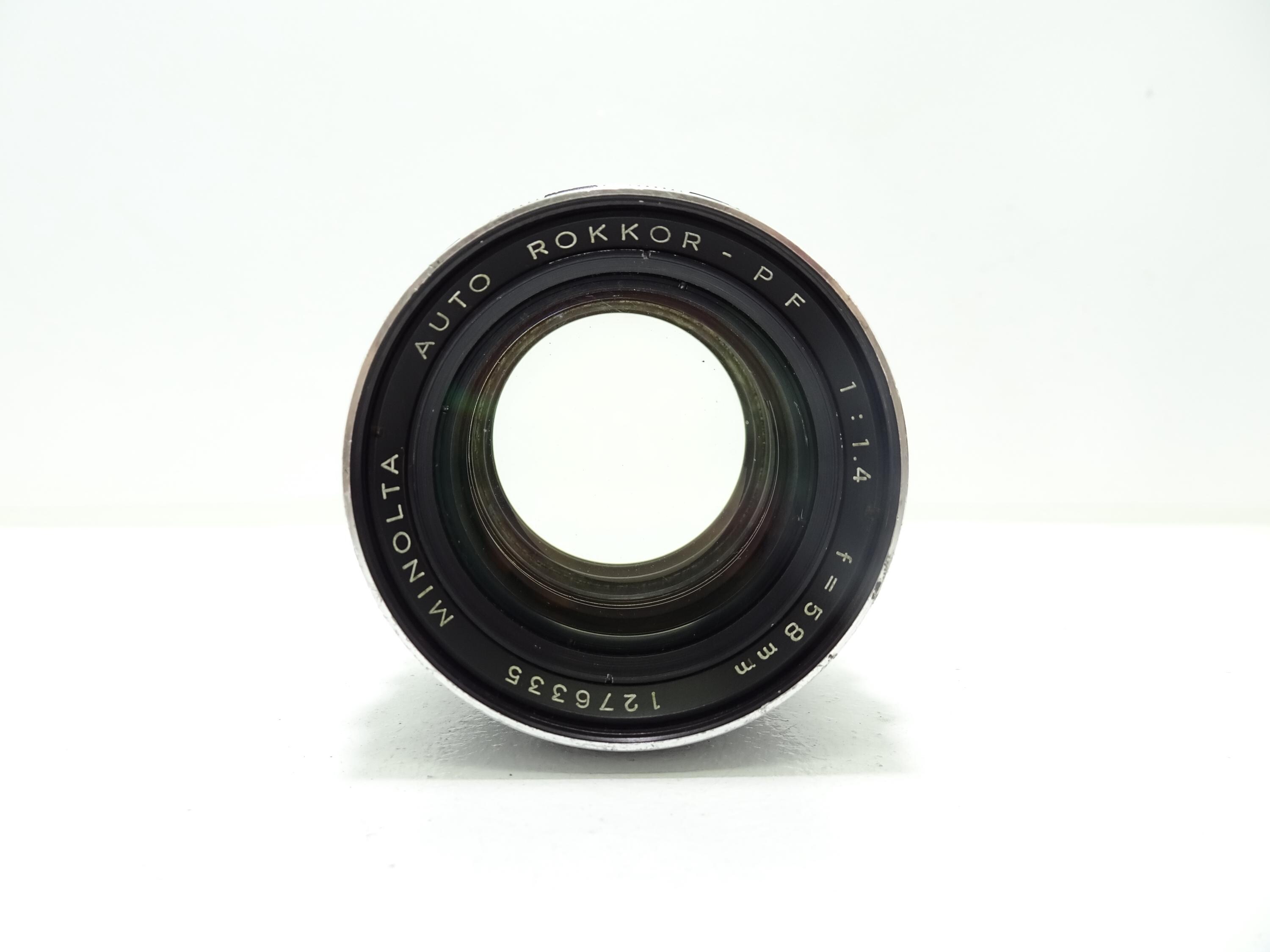 Ancien Objectif Minolta ROKKOR 58mm - Monture SR - Très Bon État