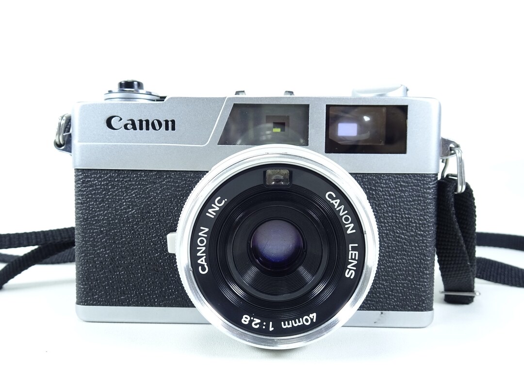 CANON 28 RANGEFINDER Point and Shoot 35mm Vintage Film Etsy