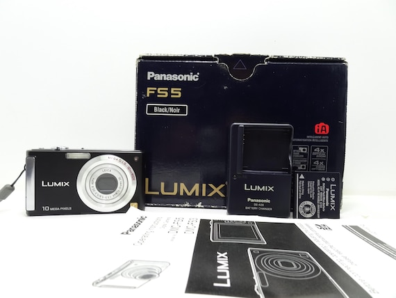 パナソニック LUMIX DMC-FS7 グリーン 動作確認済み バッテリー付き