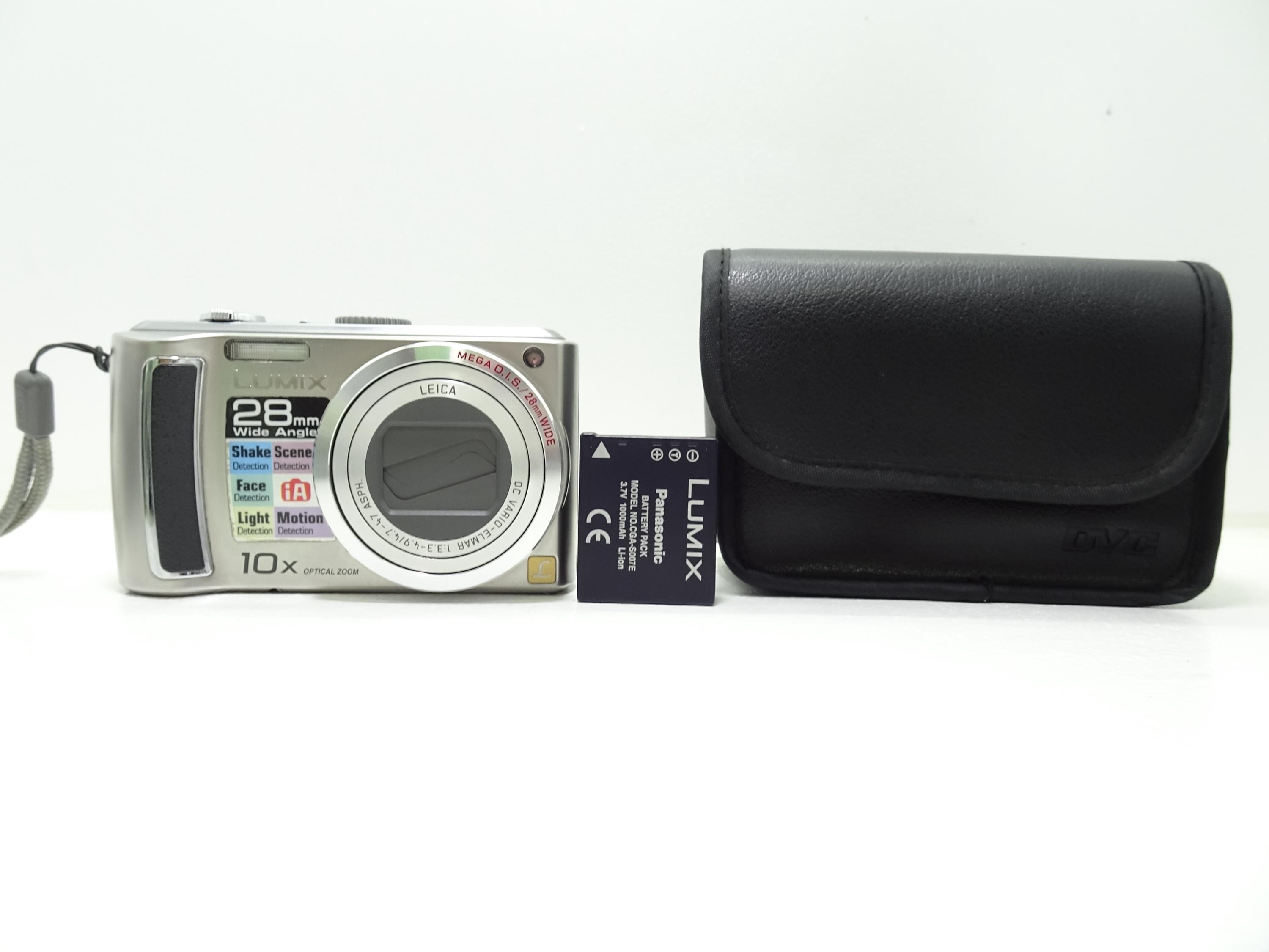 Panasonic Lumix DMC-TZ15 9.1MP Digital Camera With Battery & Case