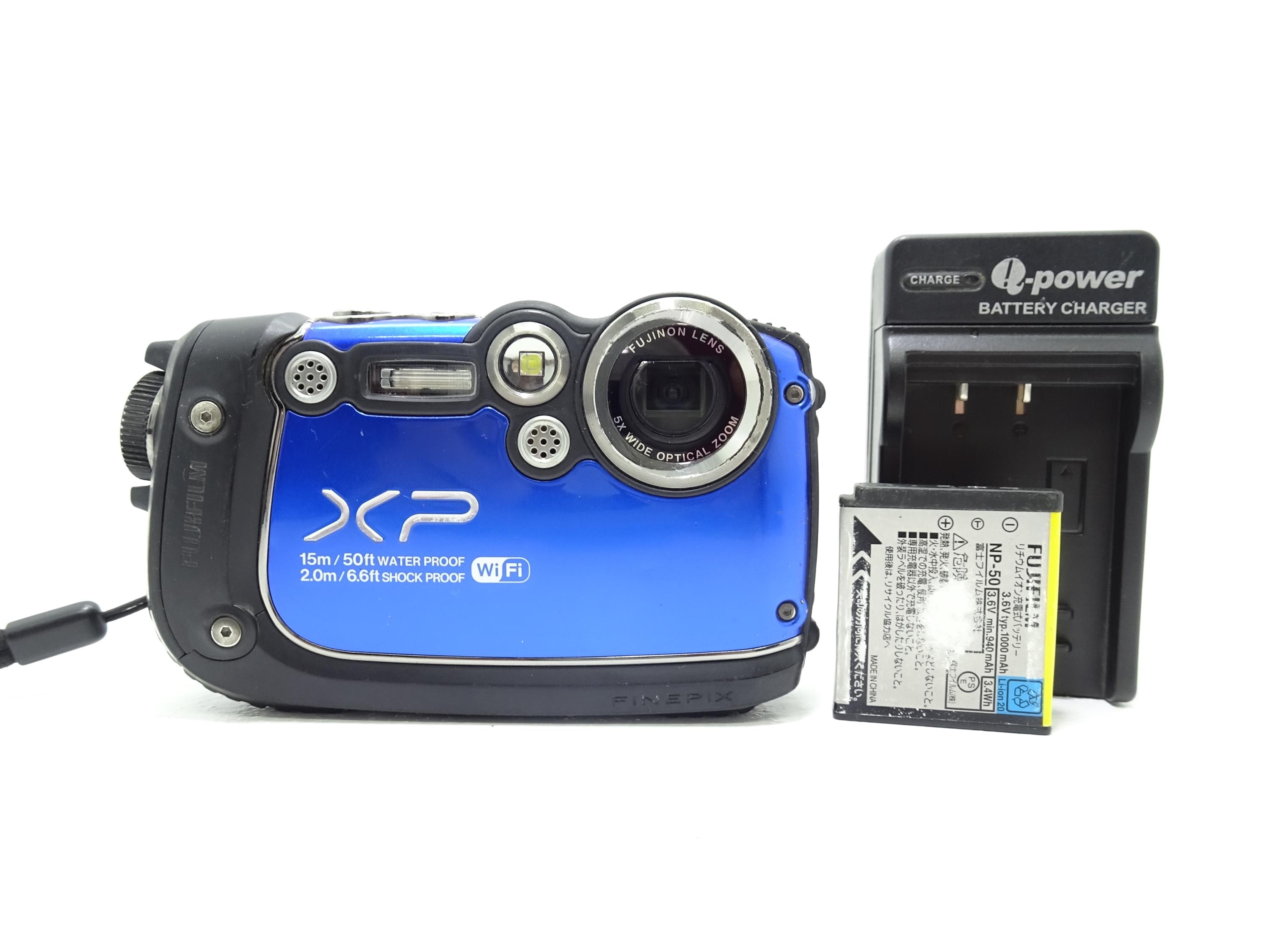 FUJIFILM FinePix XP200 ブルー Amazon.com : Fujifilm FinePix XP200 Blue 16MP Waterproof