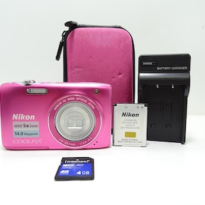Nikon COOLPIX S3100ピンク Nikon Coolpix S3100 - Pink - Etsy