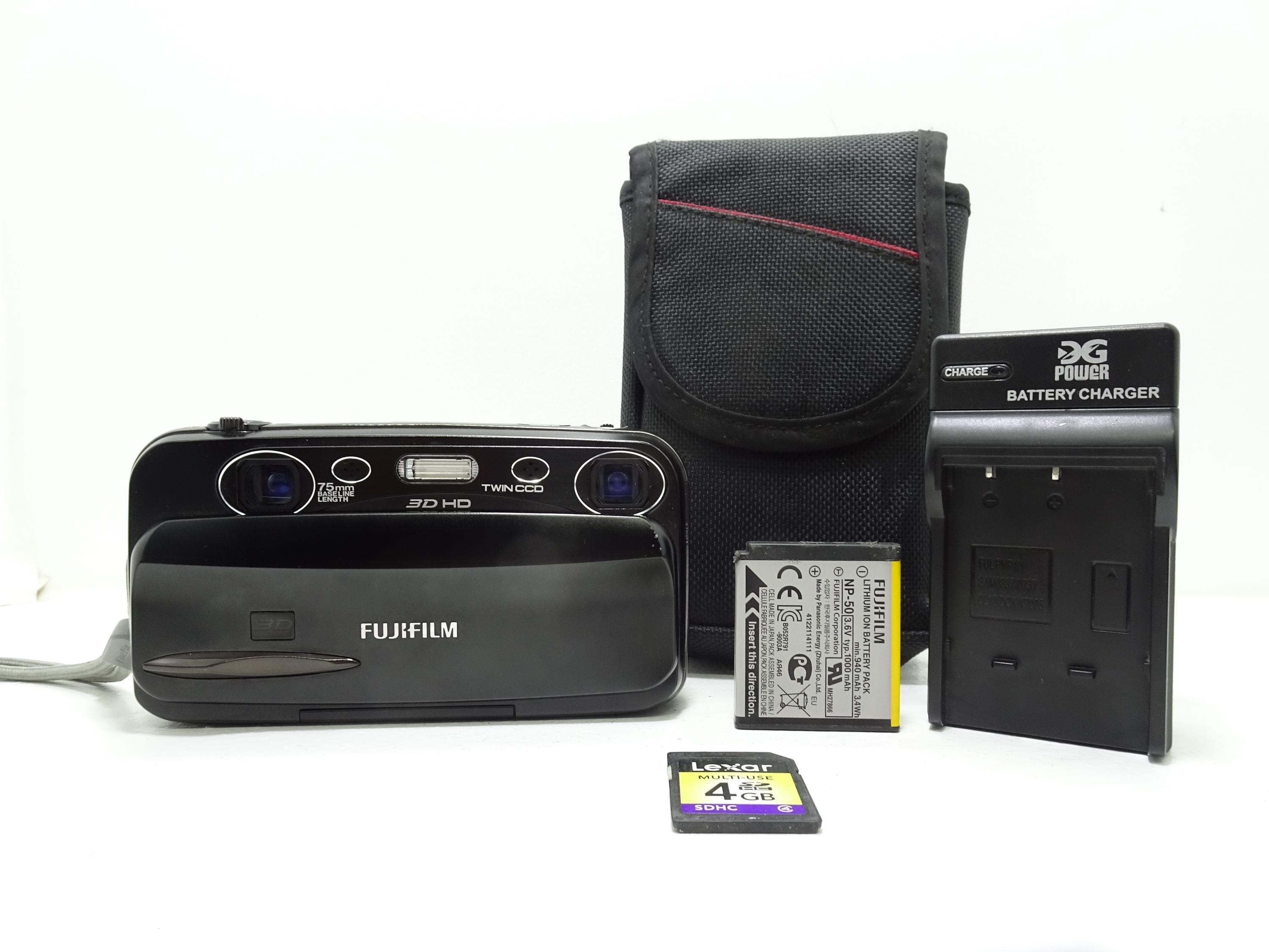 Fujifilm Finepix REAL 3D W3 Digital Camera With Accessories - Etsy
