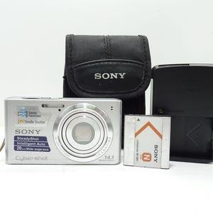 Sony Cyber-shot DSC-W610 14.1MP Compact Digital Camera with Accessories.