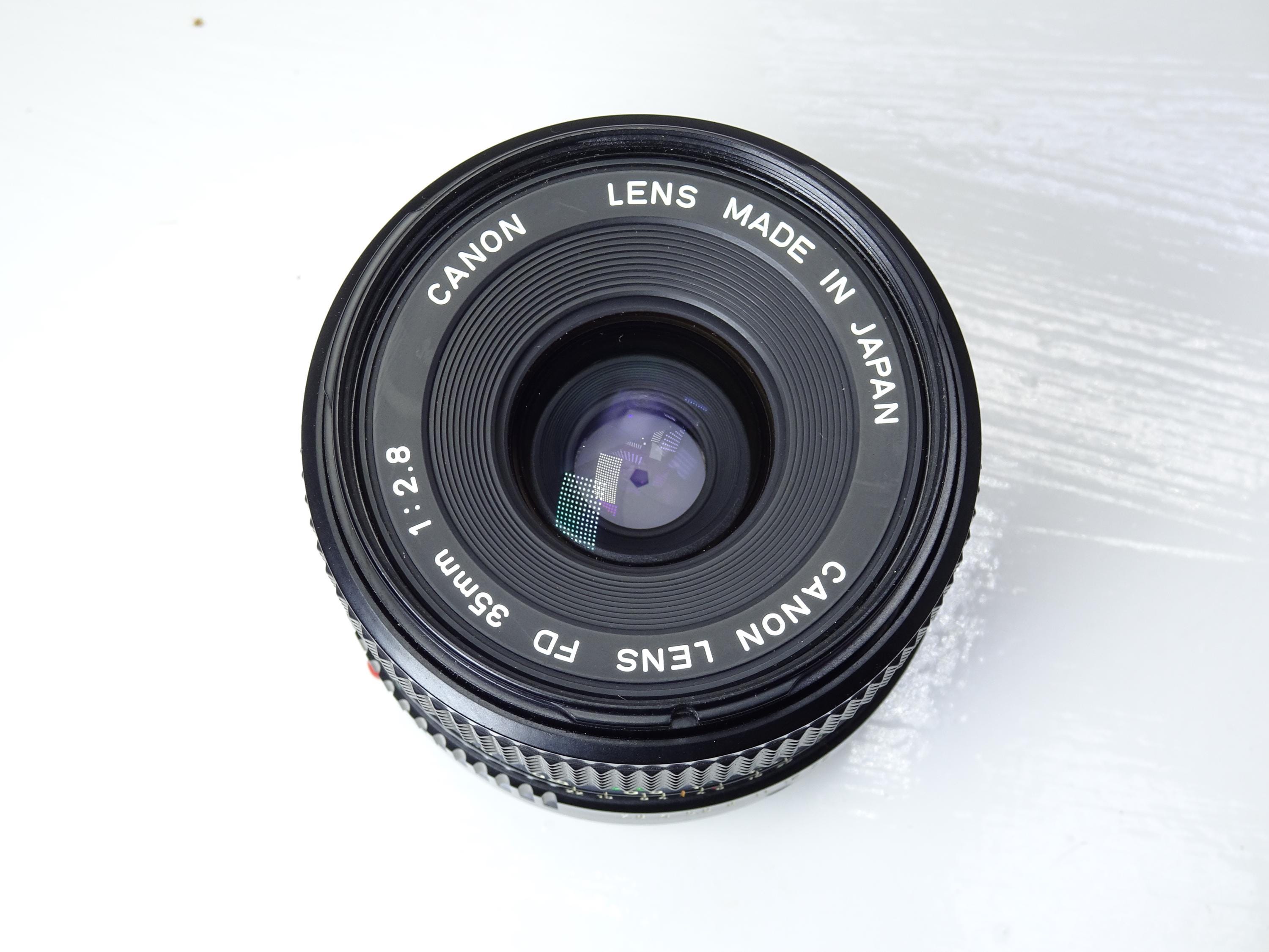 Objectif Canon 17mm F/4 New FD – Grand Angle – MF – Pour Reflex A-1, AE-1, F-1 – Révisé