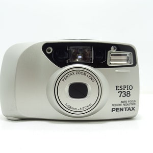 Pentax ESPIO 738 Point and Shoot Compact 35mm Vintage Film Camera.