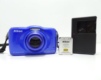 Nikon Coolpix S32 Compact Digital Camera Yellow - Etsy 日本