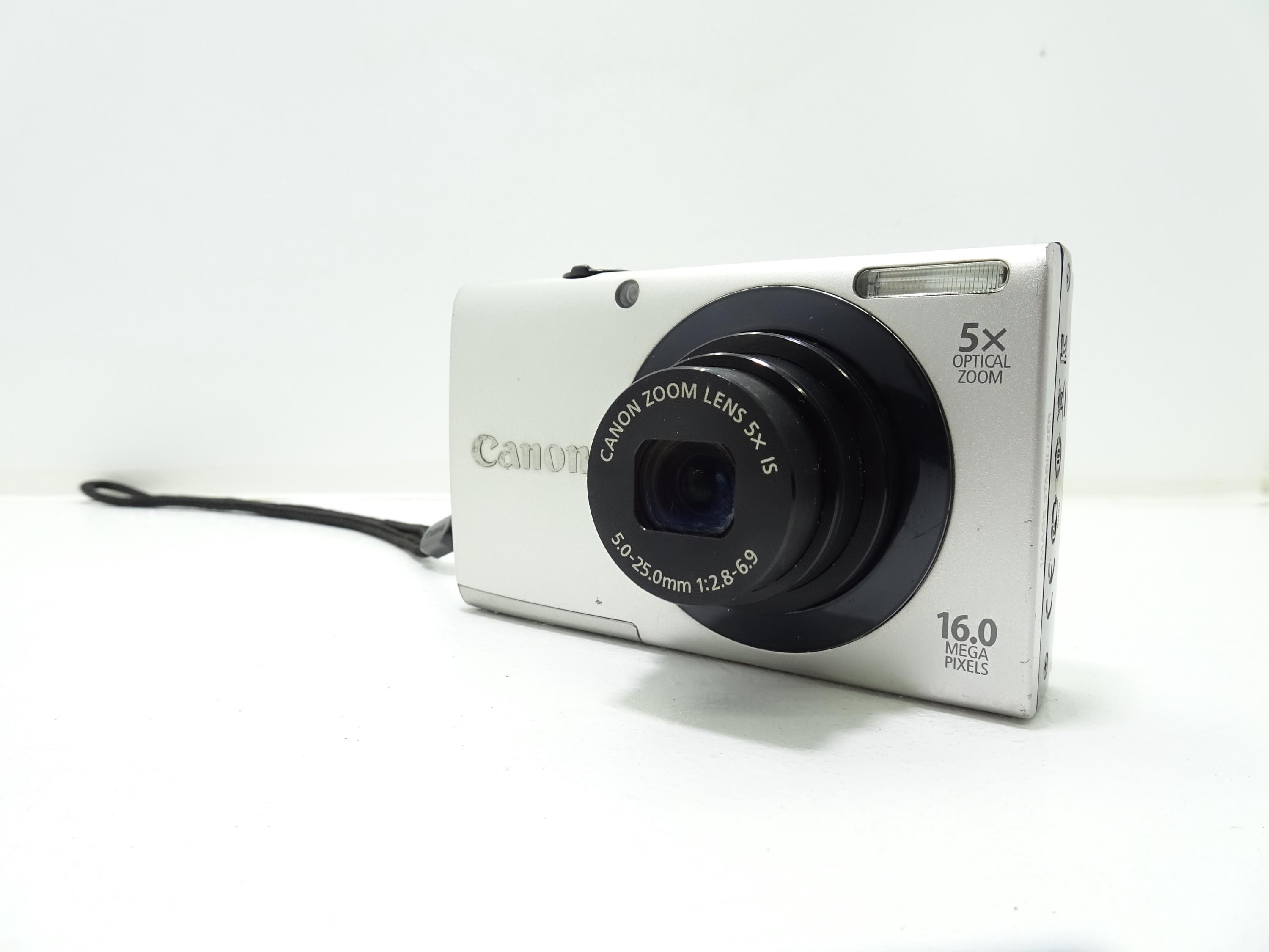 Canon Powershot A3400 IS - Silver Digital Compact Camera With