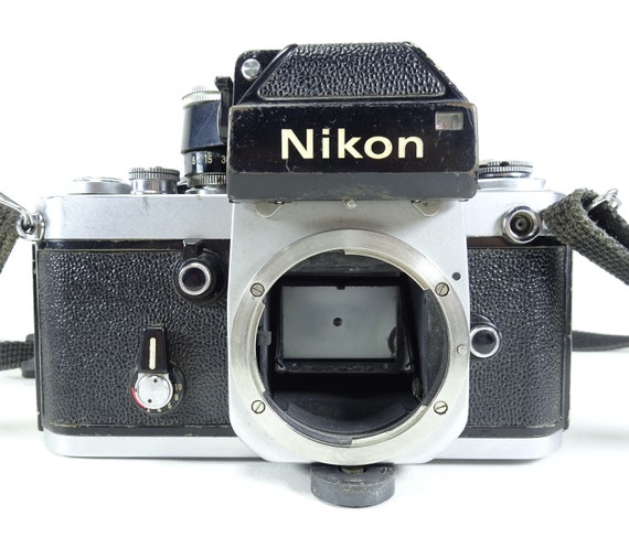 Nikon F2 Photomic 35mm SLR Film Camera Silver Body in Good 