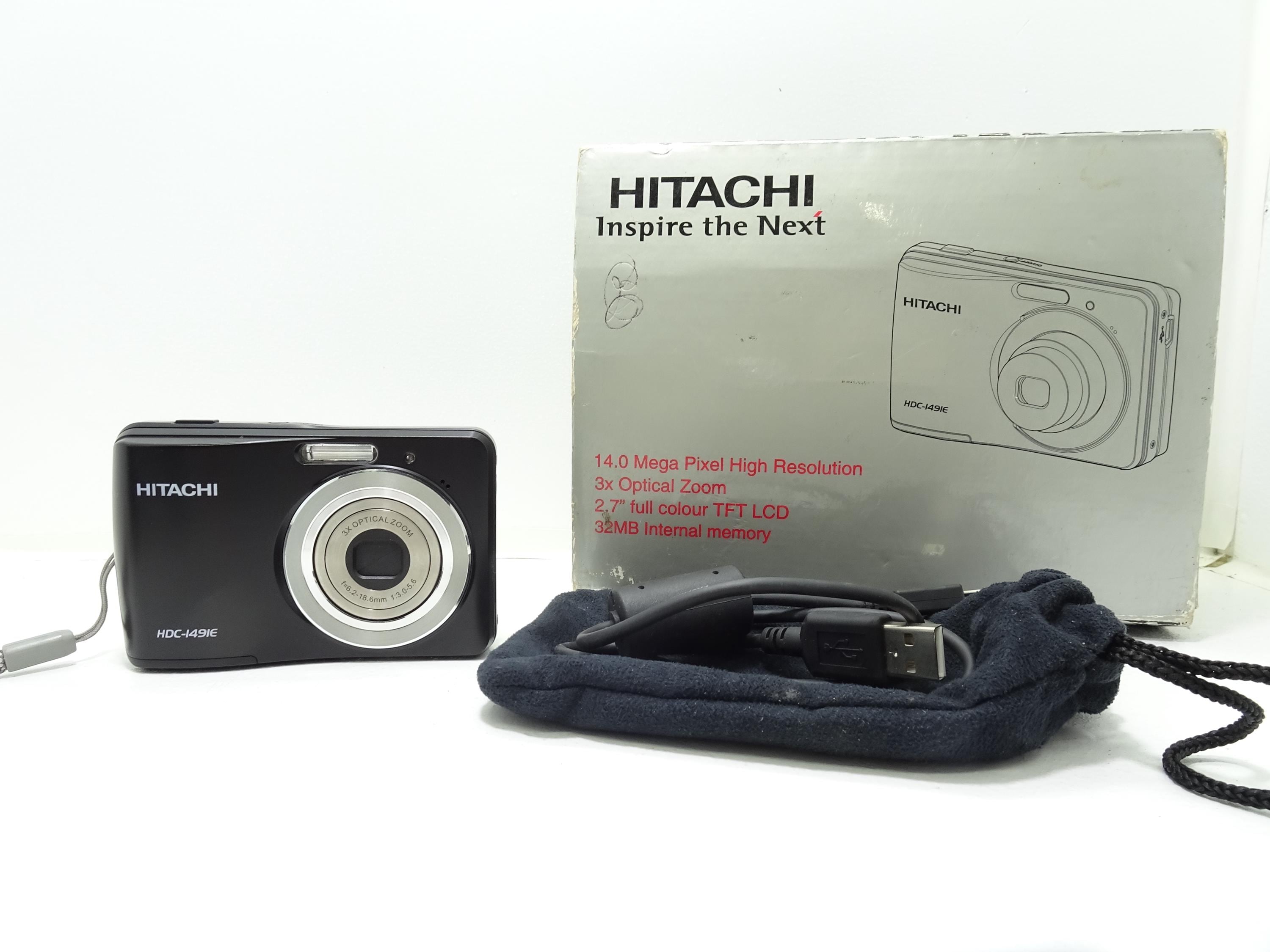 Hitachi HDC-1496E 14.0 MP Vintage Digital Compact Camera With BOX