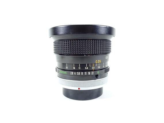 Rare Canon FD 20mm F2.8 SSC With Front and Rear Caps - Very Rare Canon FD 20mm F2.8 SSC With Front and Rear Caps - Very