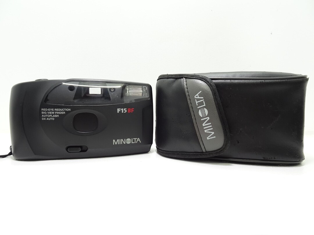 Minolta F15BF Point and Shoot Compact 35mm Vintage Film