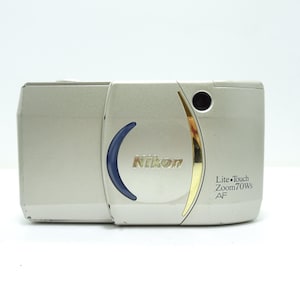 Nikon Lite Touch Zoom 70WS Point and Shoot Compact 35mm Vintage Film Camera.