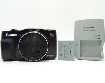 Canon Powershot SX710 HS Black 20.3 MP Compact Digital Camera With