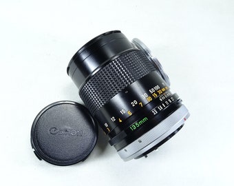 Canon FD 135mm f/3.5 S.C Vintage Prime Lens