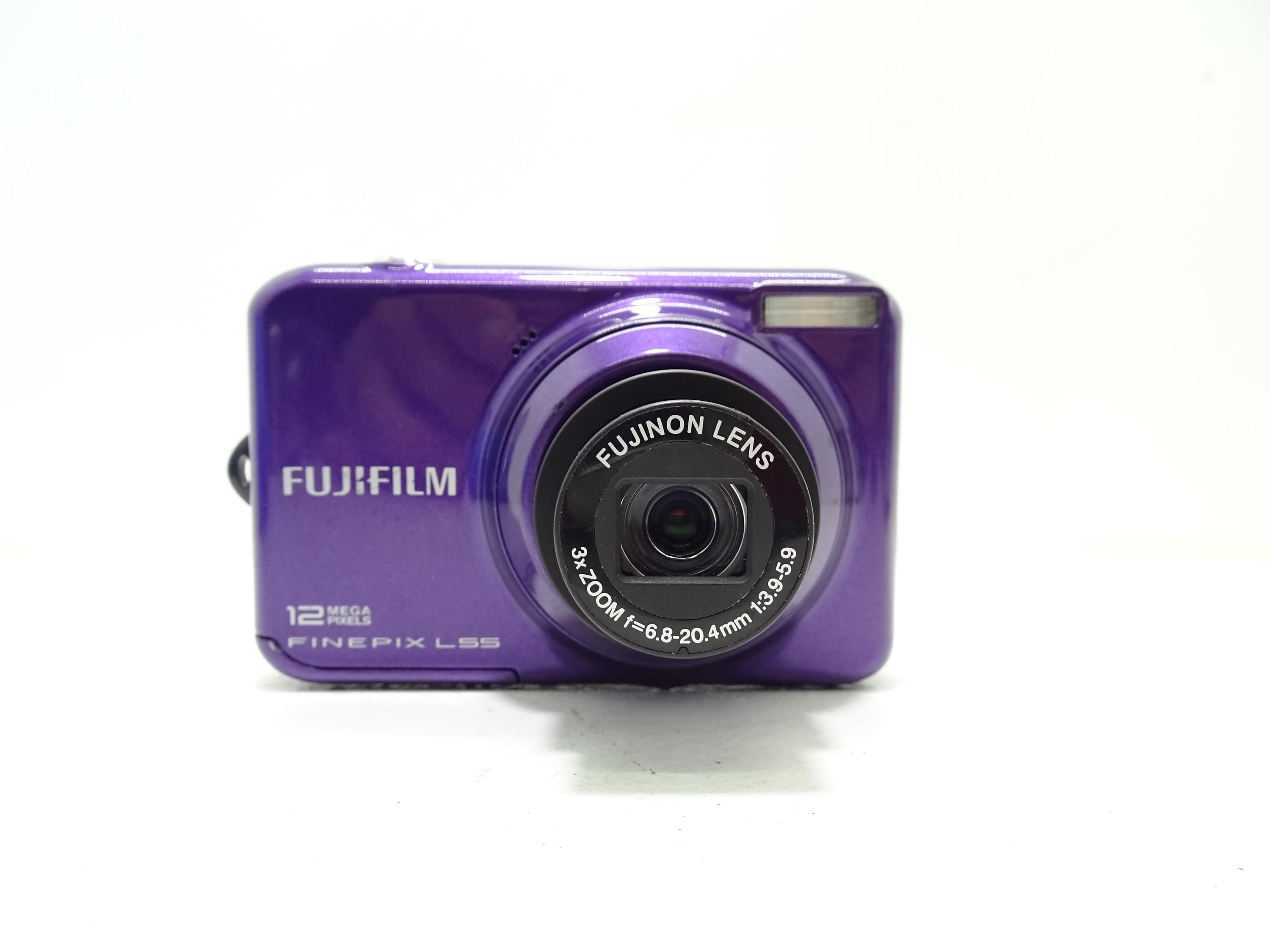 Fujifilm Finepix L55 12.0MP Digital Camera - Purple With Battery