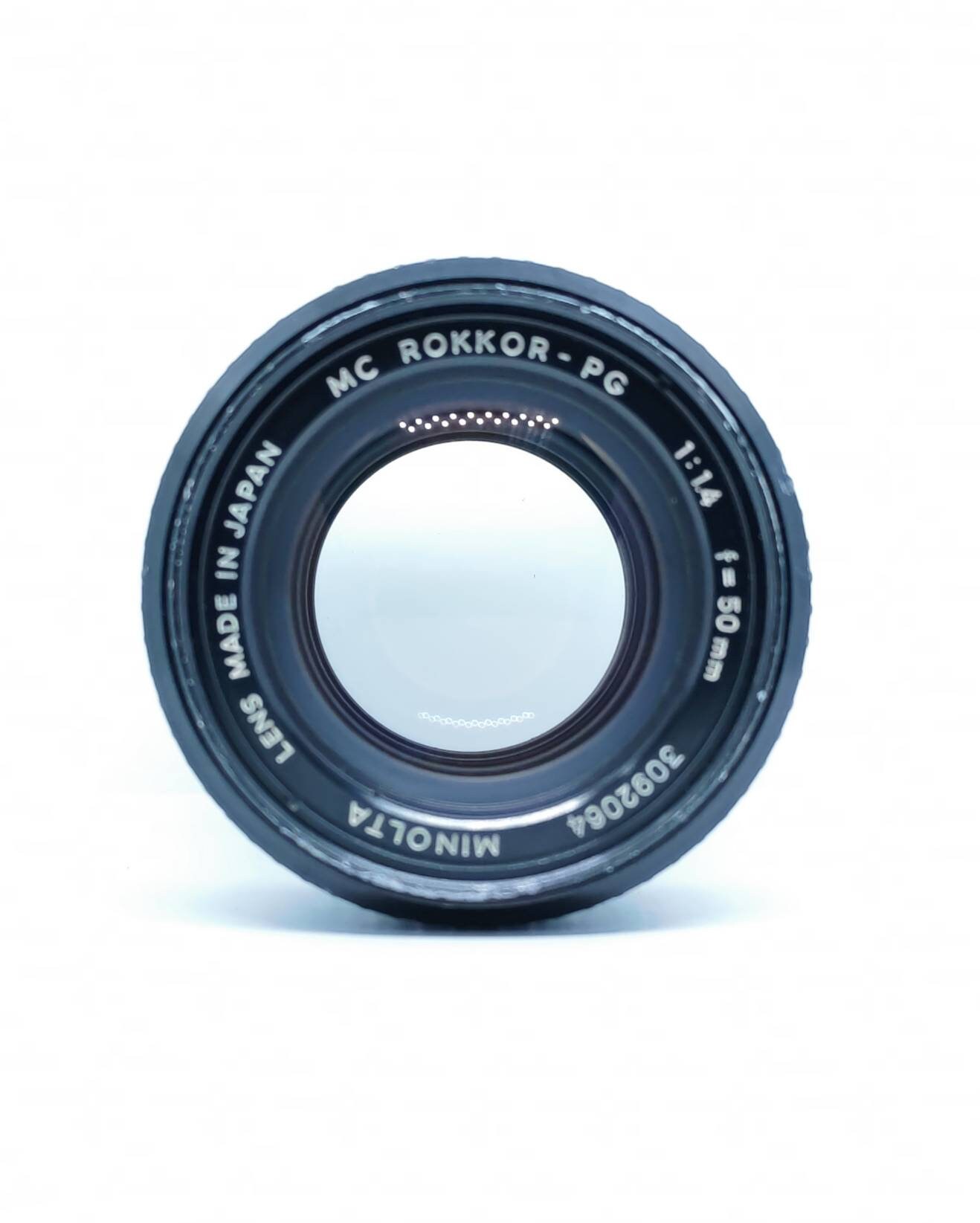 ミノルタ MC-Rokkor PG 50mm f1.4 マニュアルフォーカス プライム