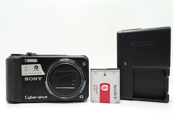 Sony Cyber-shot DSC-W50 6.0MP Digital Camera - Silver With Battery