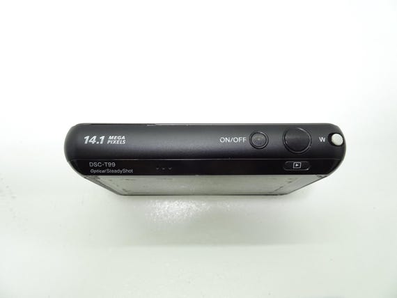 SONY Cyber Shot DSC-T99 14.1MP Digital Camera - Black