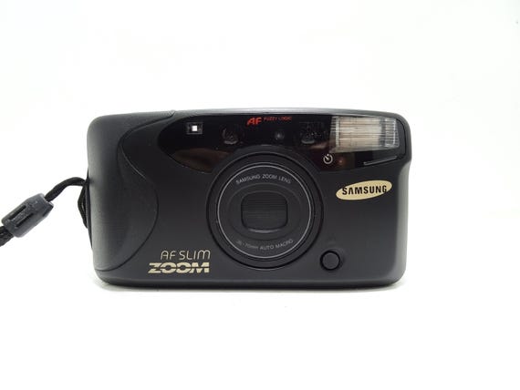 Samsung AF-SLIM コンパクトフィルムカメラ Samsung AF Slim 35mm film camera w/ case – New Wave Pool