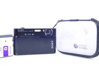 Sony Cyber-shot DSC-T5 Digital Camera (working, Shows Wear and