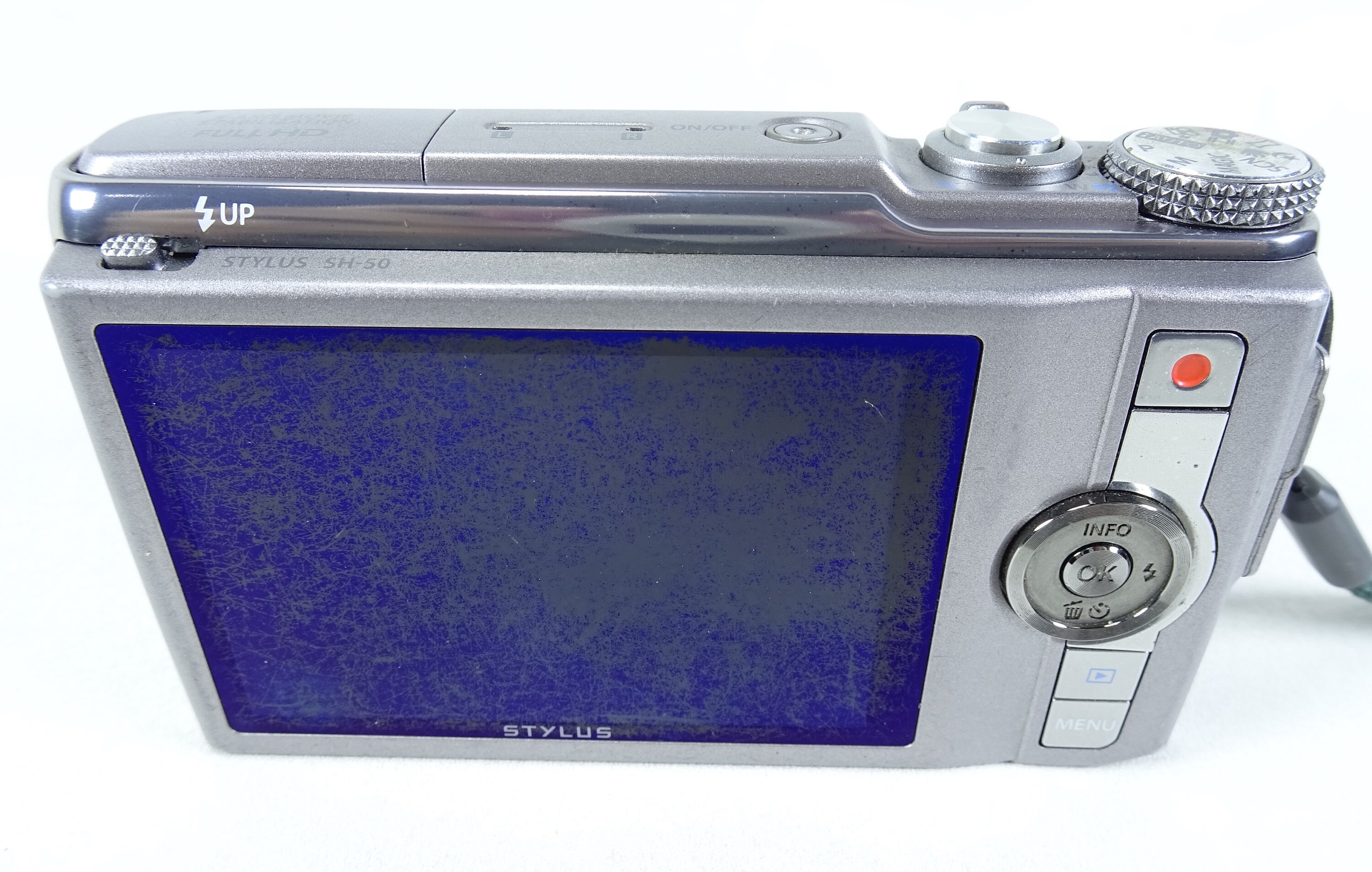 Olympus Stylus SH-50 Digital Compact Camera - Silver Color With