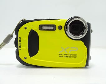 ✨デジカメ】Fuji Finepix XP90 ファインピックス イエロー 3116