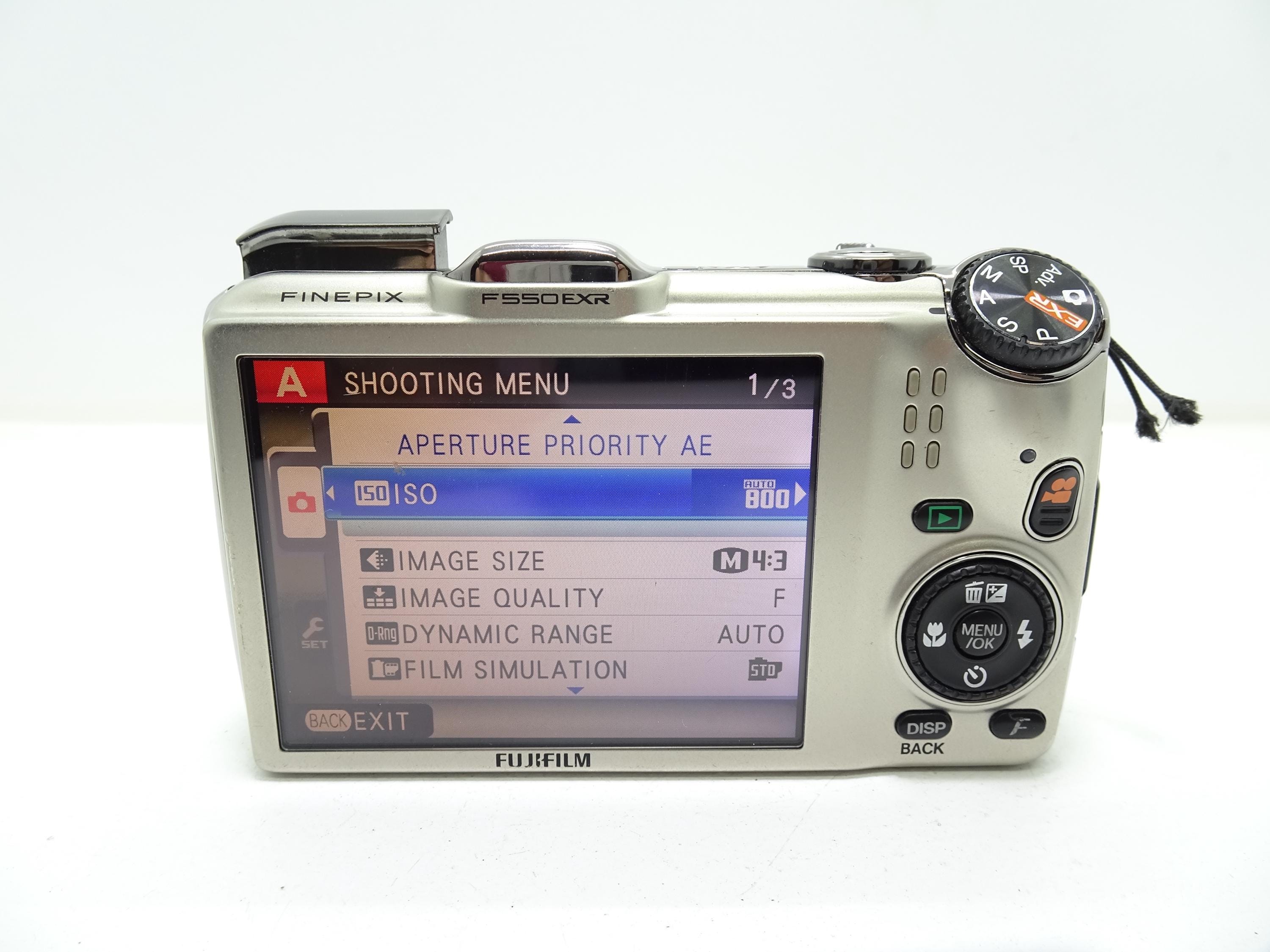 Fujifilm Finepix F550 EXR 16.0MP Compact Digital Camera With