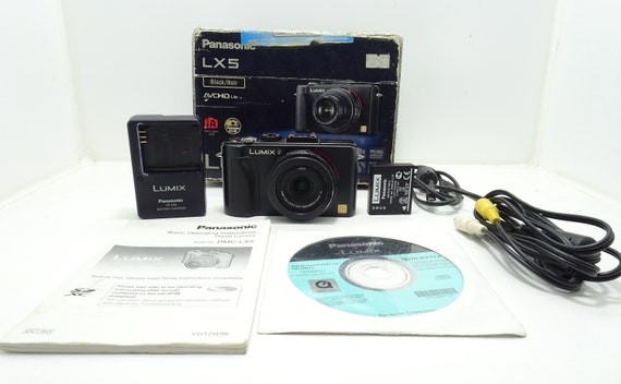 Panasonic Lumix DMC LX5 10.1MP Digital Compact Camera Boxed Panasonic Lumix DMC LX5 10.1MP Digital Compact Camera Boxed
