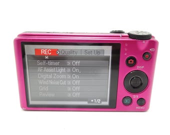 Casio EXILIM EX-ZR200 16.1 MP - ピンク デジタル カメラ (バッテリー