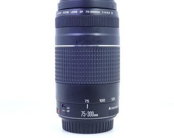 Canon EF 75-300mm F4-5.6 III AutoFocus / Manual Focus Zoom Lens