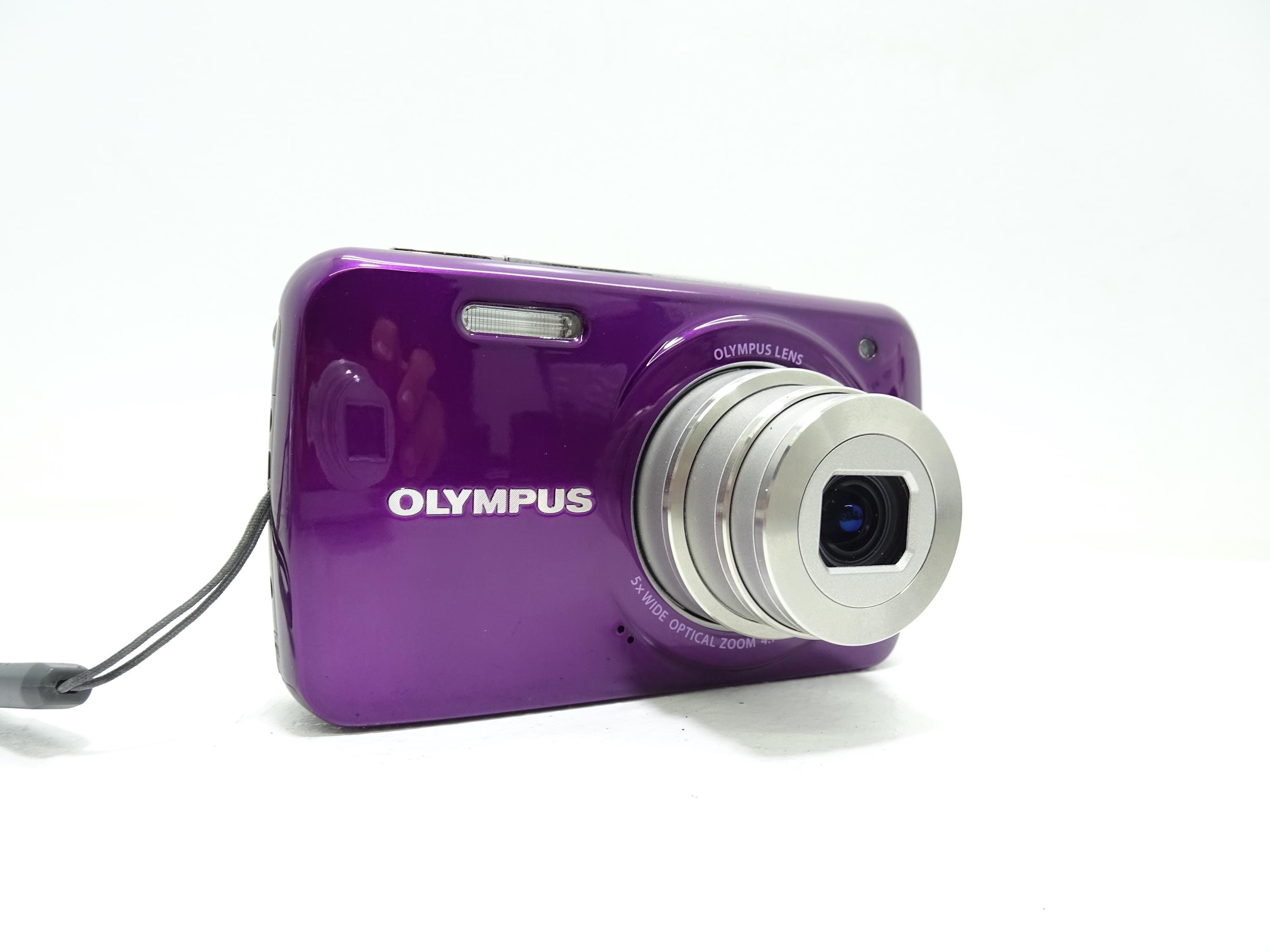 Olympus VH-210 14.0MP Digital Compact Camera - Purple With