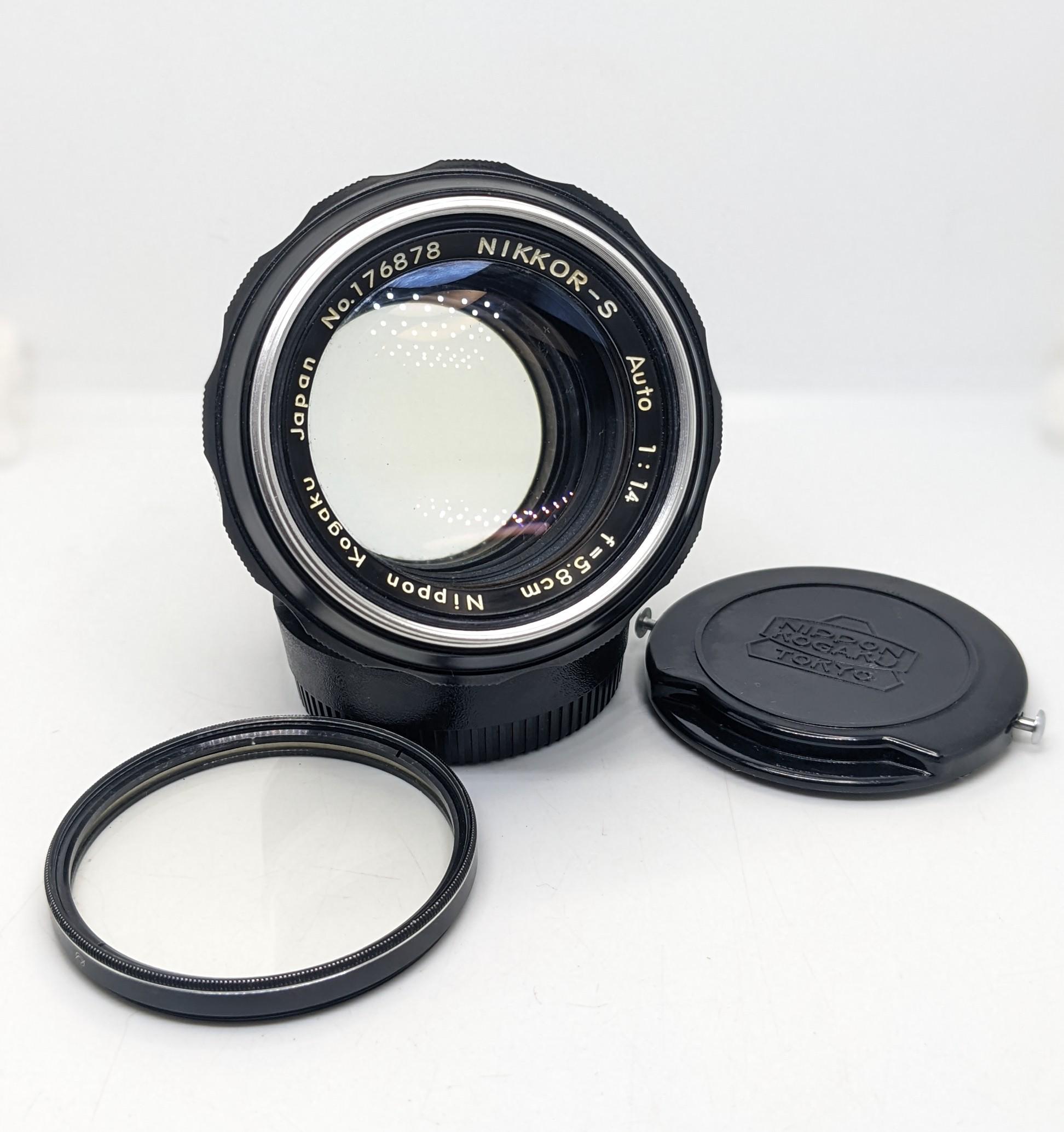 NIKKOR-S AUTO 1:1.4 F=5.8CM NIPPON KOGAKU JAPAN ジャンク品 一眼