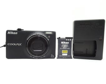 Nikon ニコン COOLPIX COOLPIX S6000 ブラック Amazon.com : Nikon Coolpix S6000 14 MP Digital Camera with