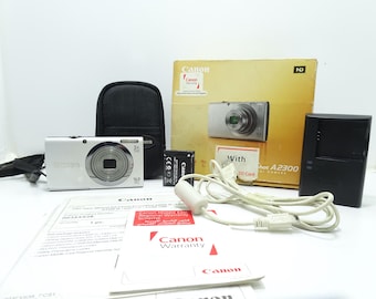 Canon Powershot A2300 Silver 16.0MP Digital Camera With