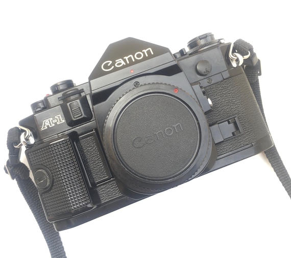 【希少】 Canon キャノン A-1 レンズセット フィルムカメラ Canon A-1 ビンテージ SLR 35mm フィルム カメラ、f/1.8 50mm